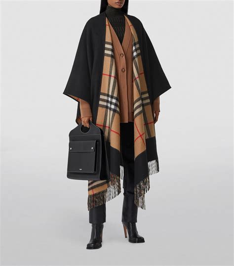 pull burberry femme|Burberry cashmere cape jacket.